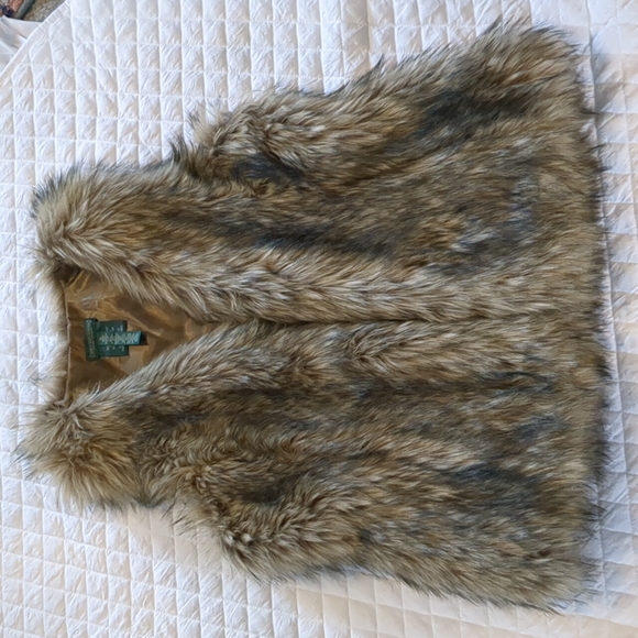 Ralph Lauren Jackets & Blazers - Ralph Lauren Faux Fur Vest